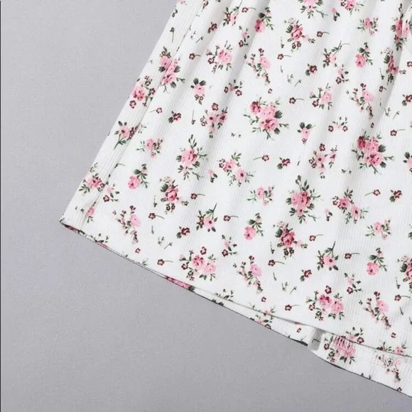 New Women’s Floral Pajama Sleep Shorts​ - Picture 5 of 6